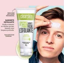 Skin Care linha ClearSkin Sabonete Facial Esfoliante - Avon