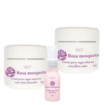 Skin Care Rosa Mosqueta Creme Antirrugas Auxilia a Clarear Área dos Olhos Diurno Noturno Loção Área dos Olhos. - Lucy's