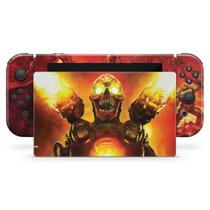 Skin Compatível Nintendo Switch Adesivo - Doom - Pop Arte Skins