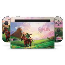 Skin Compatível Nintendo Switch Adesivo - Zelda Ocarina Of Time