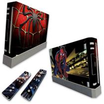 Skin Compatível Nintendo Wii Adesivo - Homem Aranha