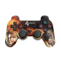 Skin Compatível PS2 Controle Adesivo - Resident Evil 4 - Pop Arte Skins
