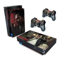 Skin Compatível PS2 Fat Adesivo - Max Payne