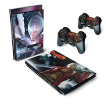 Skin Compatível PS2 Slim Adesivo - Devil May Cry 3