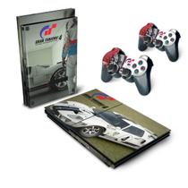 Skin Compatível PS2 Slim Adesivo - Gran Turismo 4 - Pop Arte Skins