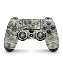 Skin Compatível PS4 Controle Adesivo - Dollar Money Dinheiro