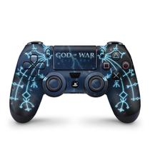 Skin Compatível PS4 Controle Adesivo - God of War Ragnarok B - Pop Arte Skins