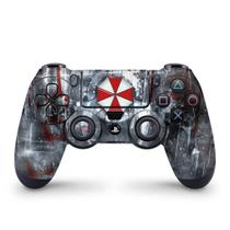 Skin Compatível PS4 Controle Adesivo - Resident Evil Umbrella