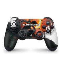 Skin Compatível PS4 Controle Adesivo - Shadow Of The Tomb Raider