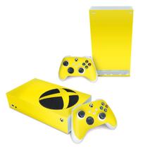 Skin Compatível Xbox Series S Adesivo - Amarelo - Pop Arte Skins