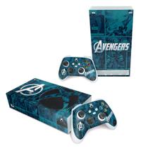 Skin Compatível Xbox Series S Adesivo - Avengers Vingadores Comics