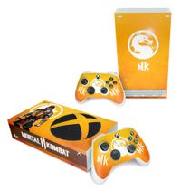 Skin Compatível Xbox Series S Adesivo - Mortal Kombat 11