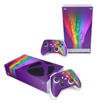 Skin Compatível Xbox Series S Adesivo - Rainbow Colors Colorido