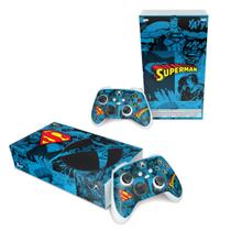 Skin Compatível Xbox Series S Adesivo - Superman Comics