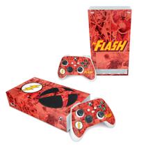 Skin Compatível Xbox Series S Adesivo - The Flash Comics - Pop Arte Skins