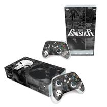 Skin Compatível Xbox Series S Adesivo - The Punisher Justiceiro Comics - Pop Arte Skins