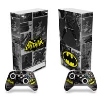 Skin Compatível Xbox Series S Vertical Adesivo - Batman Comics