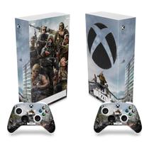 Skin Compatível Xbox Series S Vertical Adesivo - Call of Duty Warzone