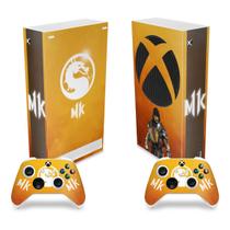 Skin Compatível Xbox Series S Vertical Adesivo - Mortal Kombat 11