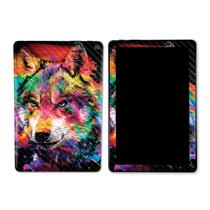 Skin MightySkins Compatível com Amazon Kindle HD 10 - Design Fibra de Carbono