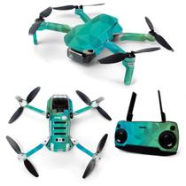 Skin MightySkins para drone portátil DJI Mavic Mini - azul verde