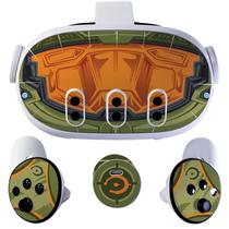 Skin para Headset VR LOUCID SKINZ Verde Spartan Meta Quest 3 Skin para Headset VR LOUCID SKINZ Verde Spartan Meta Quest 3