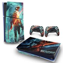 Skin PS5 Slim Adesivo Horizontal - Battlefield 2042 - Pop Arte Skins