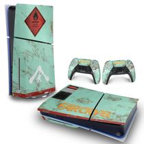 Skin PS5 Slim Adesivo Horizontal - Modelo 122