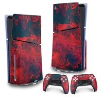 Skin PS5 Slim Adesivo Vertical - Abstrato 98