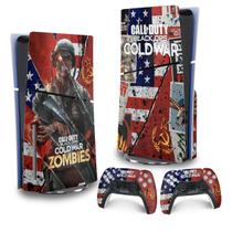 Skin PS5 Slim Adesivo Vertical - Call Of Duty Cold War