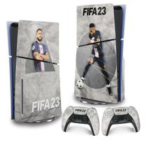 Skin PS5 Slim Adesivo Vertical - FIFA 23