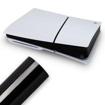 Skin PS5 Slim Central - Preto Black Piano - Pop Arte Skins