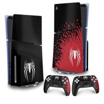 Skin PS5 Slim Playstation 5 Adesivo Vertical - Spider-Man Homem Aranha 2 Edition