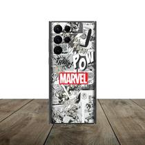 Skin Traseira Estampa MARVEL para Smartphone Samsung - Rock Space