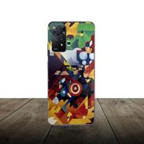 Skin Traseira MARVEL para Smartphone Xiaomi