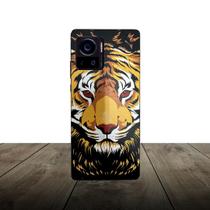 Skin Traseira TIGRE para Smartphone Motorola - Rock Space