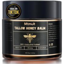 Skincare Beef Sallow Honey Balm Mtmult Tallowyn para rosto e corpo Skincare Beef Sallow Honey Balm Mtmult Tallowyn para rosto e corpo