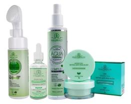 Skincare Kit Anti Oleosidade Limpeza De Pele Sensível Anti Acne Phallebeauty