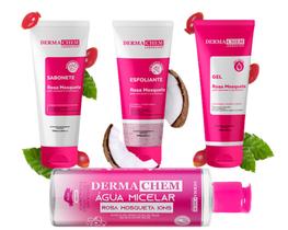 Skincare Kit Preparação E Cuidado Com Pele Rosa Mosqueta