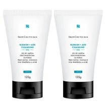 SkinCeuticals Blemish Cleansing Gel Kit com 2 Unidades Sabonete Líquido Facial 120g