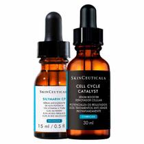 Skinceuticals Kit - Sérum Facial Anti-Idade + Sérum Facial Antioxidante e Antioleosidade para Rejuvenescimento Facial Skinceuticals Kit - Sérum Facial Anti-Idade + Sérum Facial Antioxidante e Antioleosidade para Rejuvenescimento Facial