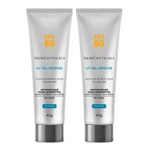 SkinCeuticals UV Oil Defense Kit com 2 Unidades Protetor Solar Facial FPS80 40g