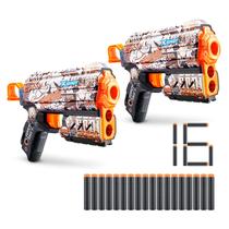 Skins Toy Foam Dart Blaster X-Shot Flux Sonic Retro - Pacote com 2