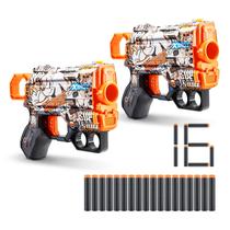Skins Toy Foam Dart Blaster X-Shot Menace Sonic Retro - Pacote com 2