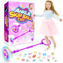 Skip Ball Getatoy Ankle Skip Ball para crianças de 4 a 8 anos