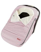 Skip Hop Winter Car Seat Cover, Stroll & Go, Pink Heather