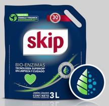 Skip sabão líquido para roupas Bio-Enzimas 3 l / 30 Lavagens
