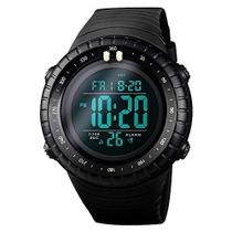 SKMEI Relógio masculino esportivo digital, relógio de pulso à prova d'água para uso ao ar livre, multifuncional, grande SKMEI Relógio masculino esportivo digital, relógio de pulso à prova d'água para uso ao ar livre, multifuncional, grande