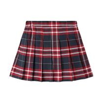 Skort Favorland, uniforme infantil para meninas, saia de tênis escolar