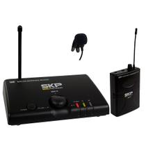 Skp Microfone Mini-Iii Base + 1 Mic Lapela Uhf S/ Fio